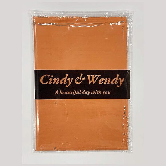 Large Soft Cashmere Silky Solid Shawl Wrap Scarf for Women-Orange - Picture 6 of 6